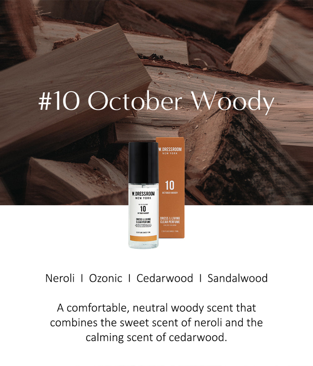 Dress Perfume No.10 October Woody