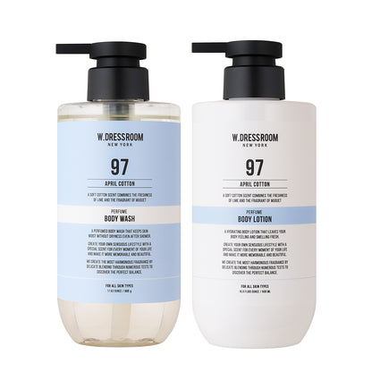 Perfume Body Wash &amp; Lotion No.97 April Cotton (16.9 fl oz)