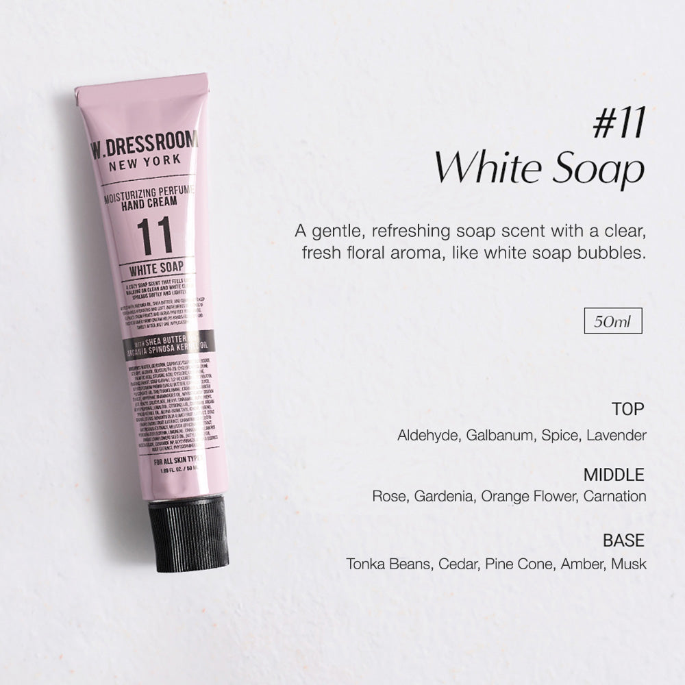 Moisturizing Perfume Hand Cream No.11 White Soap (1.69 fl oz)