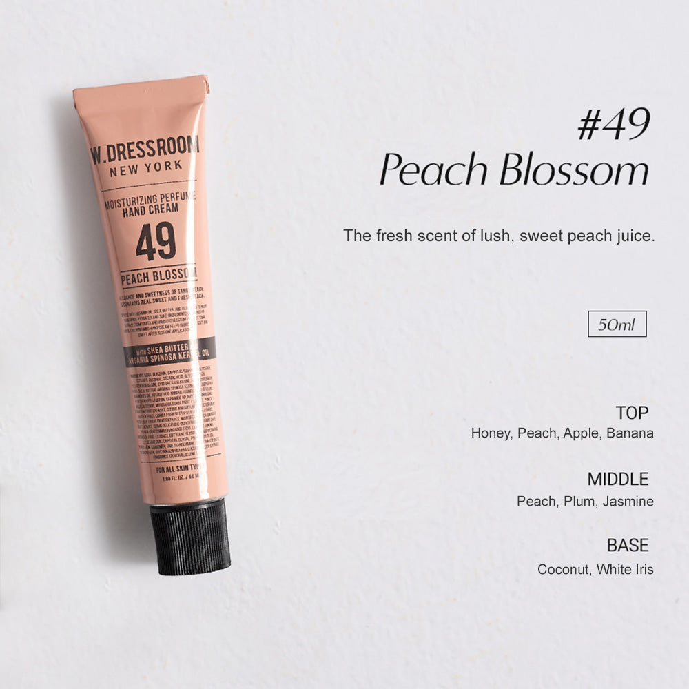 ☆ はむ様│クリーム&ローション　、エマルジョン Wdressroom Moisturizing Perfume Hand Cream No.49 Peach Blossom