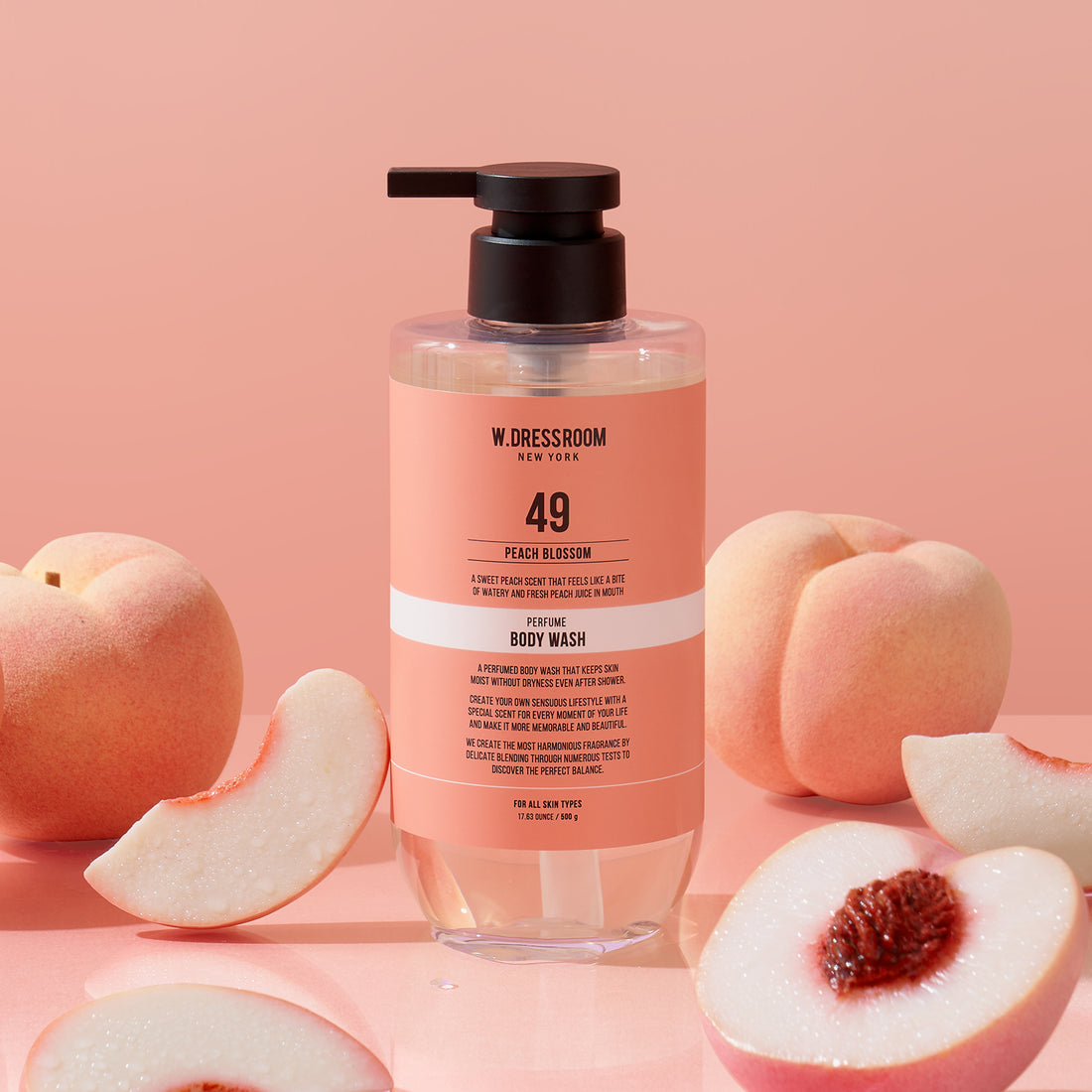 Perfume Body Wash No.49 Peach Blossom (16.9 fl oz)
