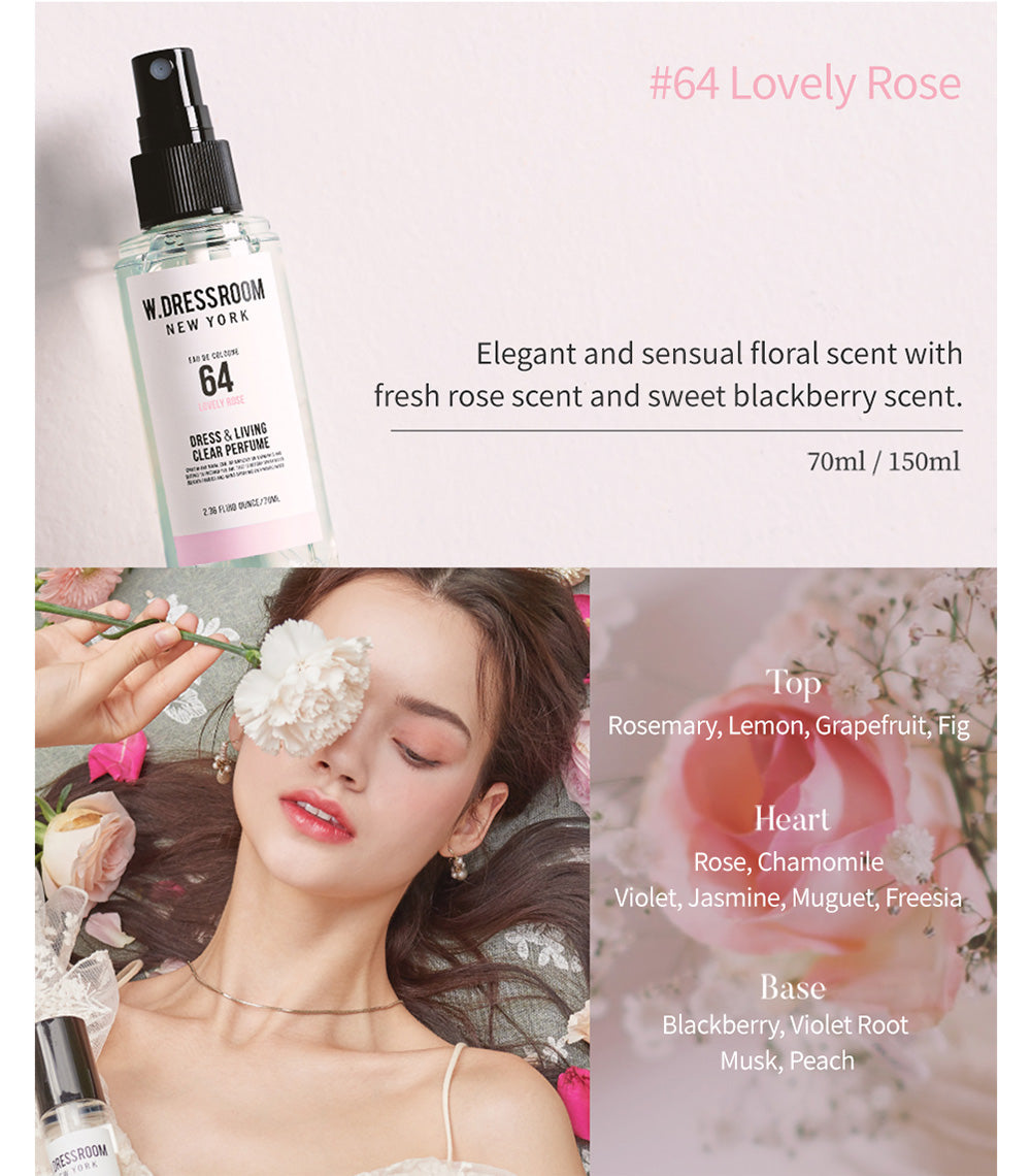 Dress Perfume No.64 Lovely Rose