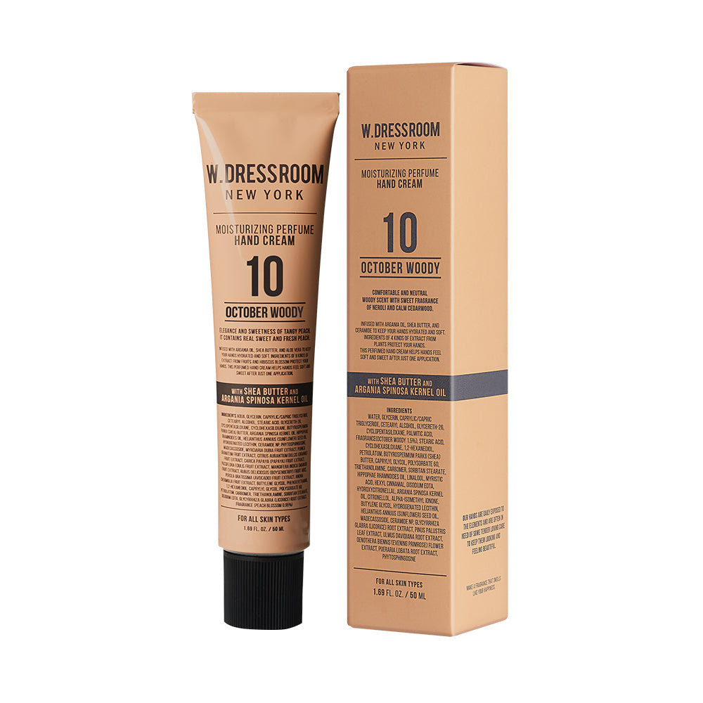 Moisturizing Perfume Hand Cream No.10 October Woody (1.69 fl oz)