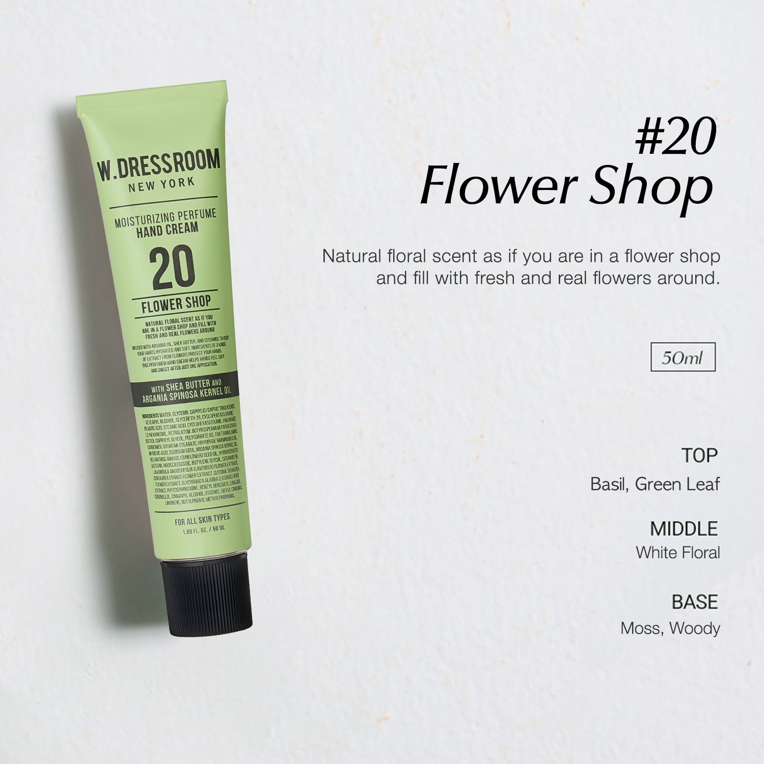 Moisturizing Perfume Hand Cream No.20 Flower Shop (1.69 fl oz)